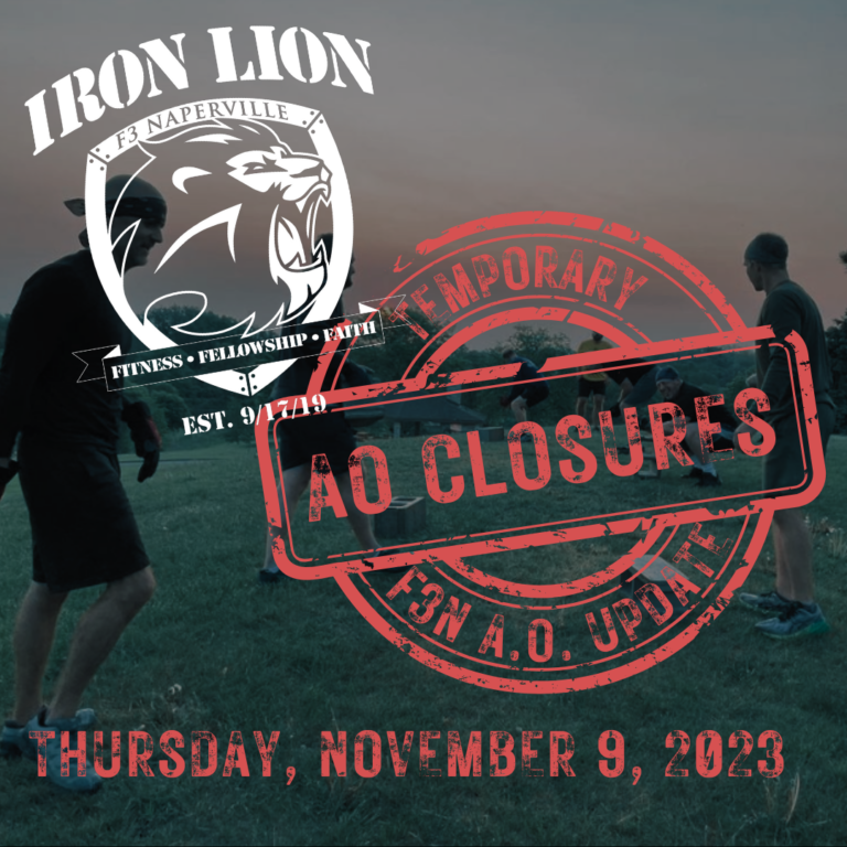 Read more about the article Iron Lion Closed on Thursday, November 9, 2023