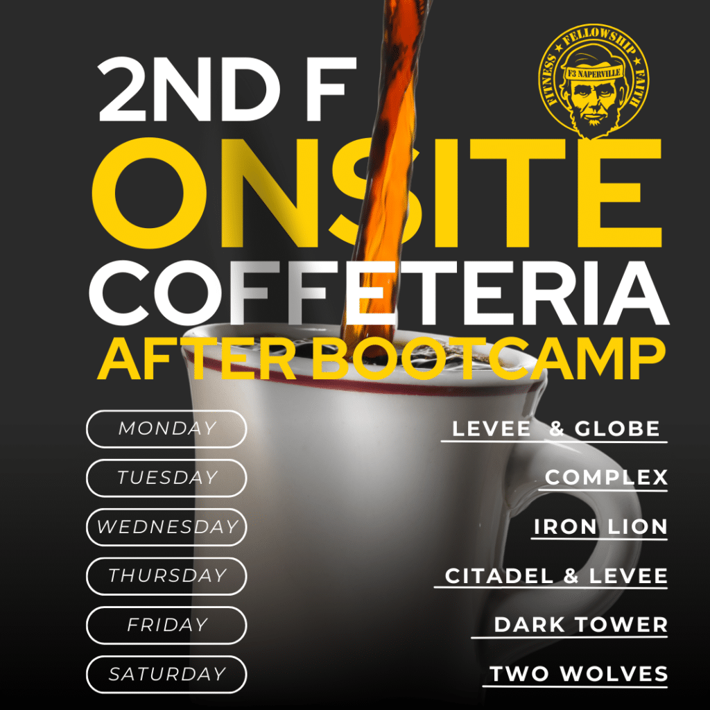 Onsite Coffeteria Schedule as of August 2024.