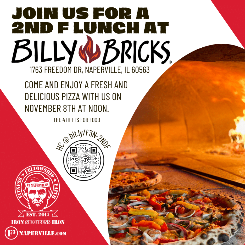 2nd F Lunch At Billy Bricks on November 8, 2024 at 12:00 PM