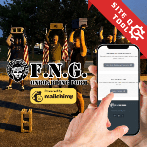 FNG Onboarding tool powered by Mailchimp