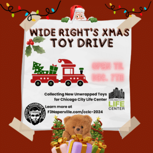 Wide Right's Annual 2024 Toy Drive for the Chicago City Life Center