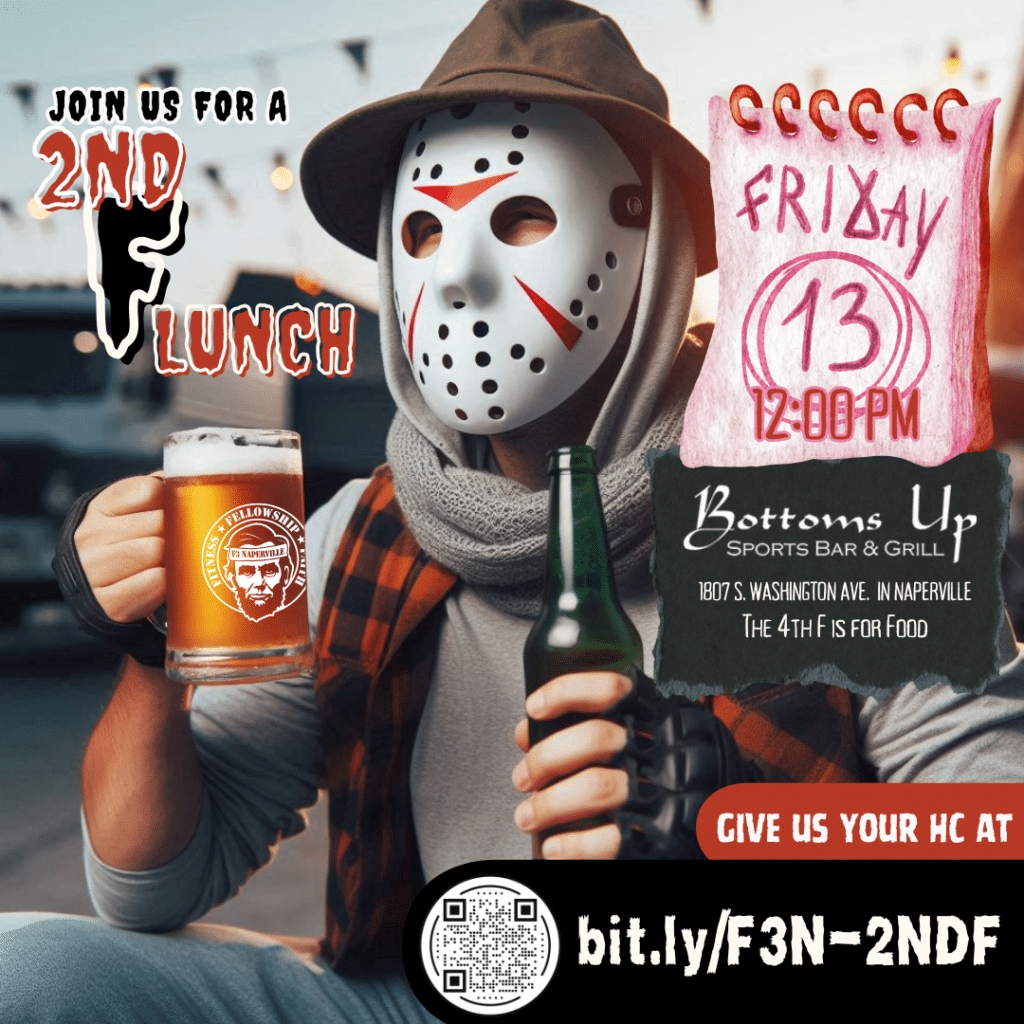 Join us for a Second F Lunch on Friday the 13th!