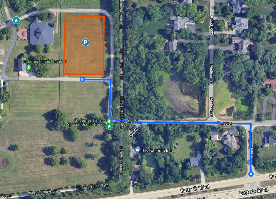 St. James Special Event Parking