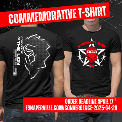 Mock Shirt OCR April 26 Convergence (4) April 2025 Convergence Commemorative T-Shirt